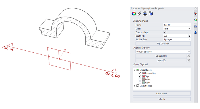 Clipping Plane Properties